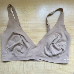 Skims Naked Plunge Bralette in Clay S-DD